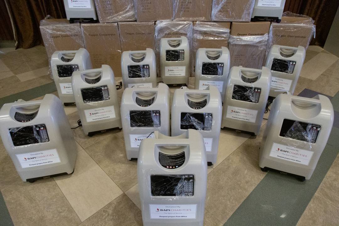 Setting up of Oxygen Bank by providing 111 Oxygen machines during COVID Pandemic