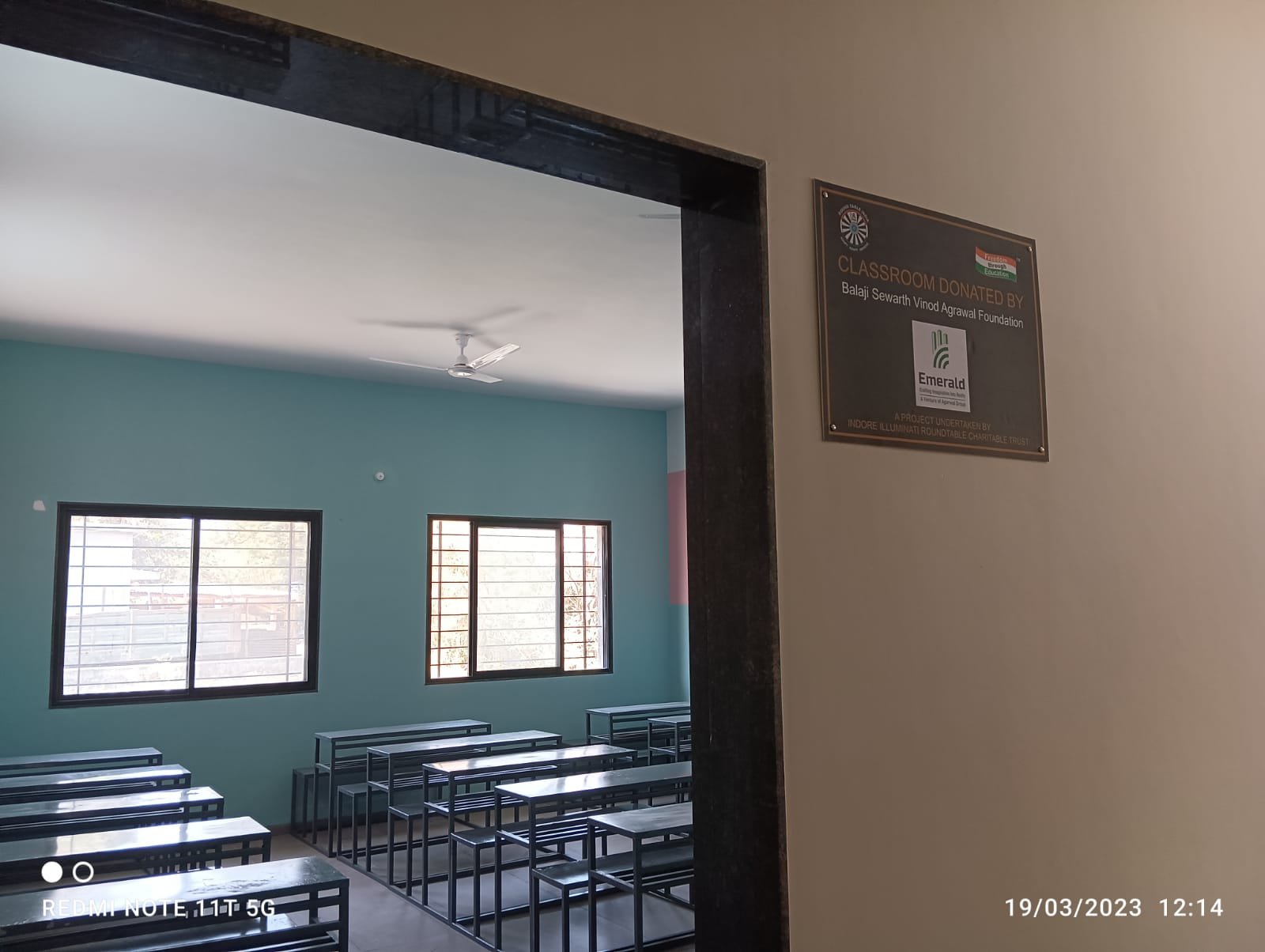 Classrooms Donated to Shaskiya Uchattar Madhyamik                                             Vidhalaya